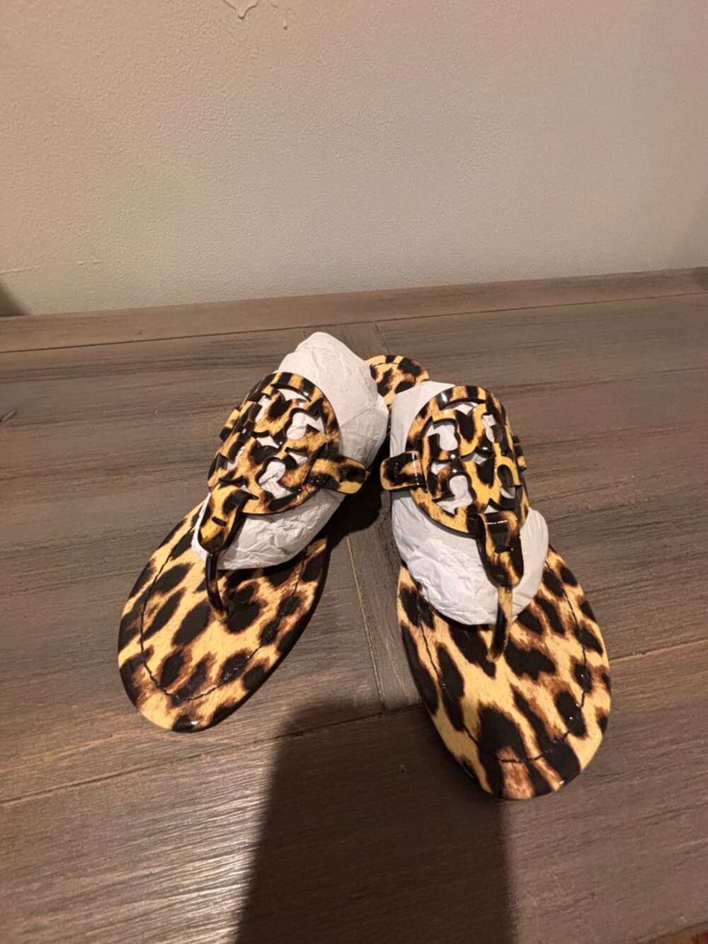 Brand New Tory Burch Miller Leoard Sandals 8 - Picture 2 of 8